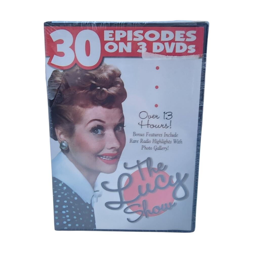 The Lucy Show 30 Episodes on 3 DVDs Lucille Ball TV Series New Sealed